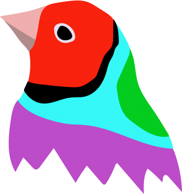 Finch - Finches (355x379), Png Download