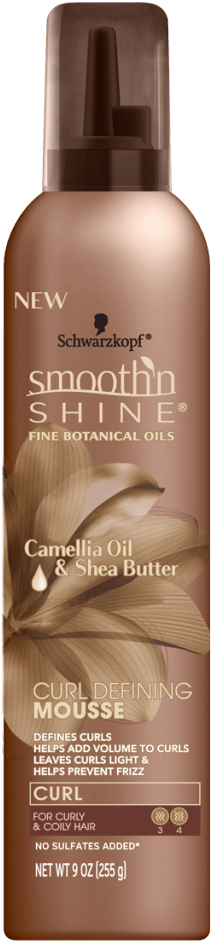 Smooth N Shine Curl Defining Mousse (1024x1024), Png Download