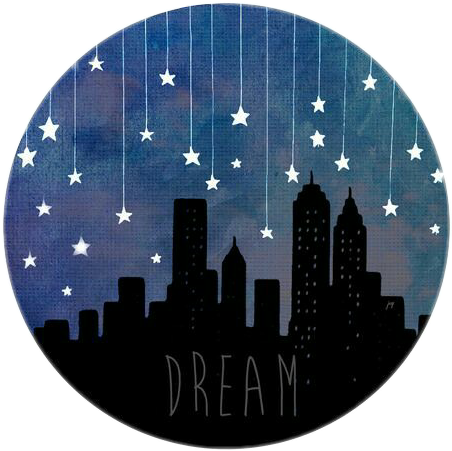 Ciudad Dibujo (452x451), Png Download