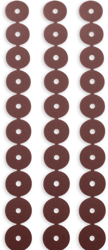 Heat Adhesive Metallic Brown Sequins - Direct To Garment Printing (850x850), Png Download