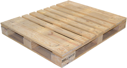 Picture Of Wood Pallet - Block Pallet (480x255), Png Download