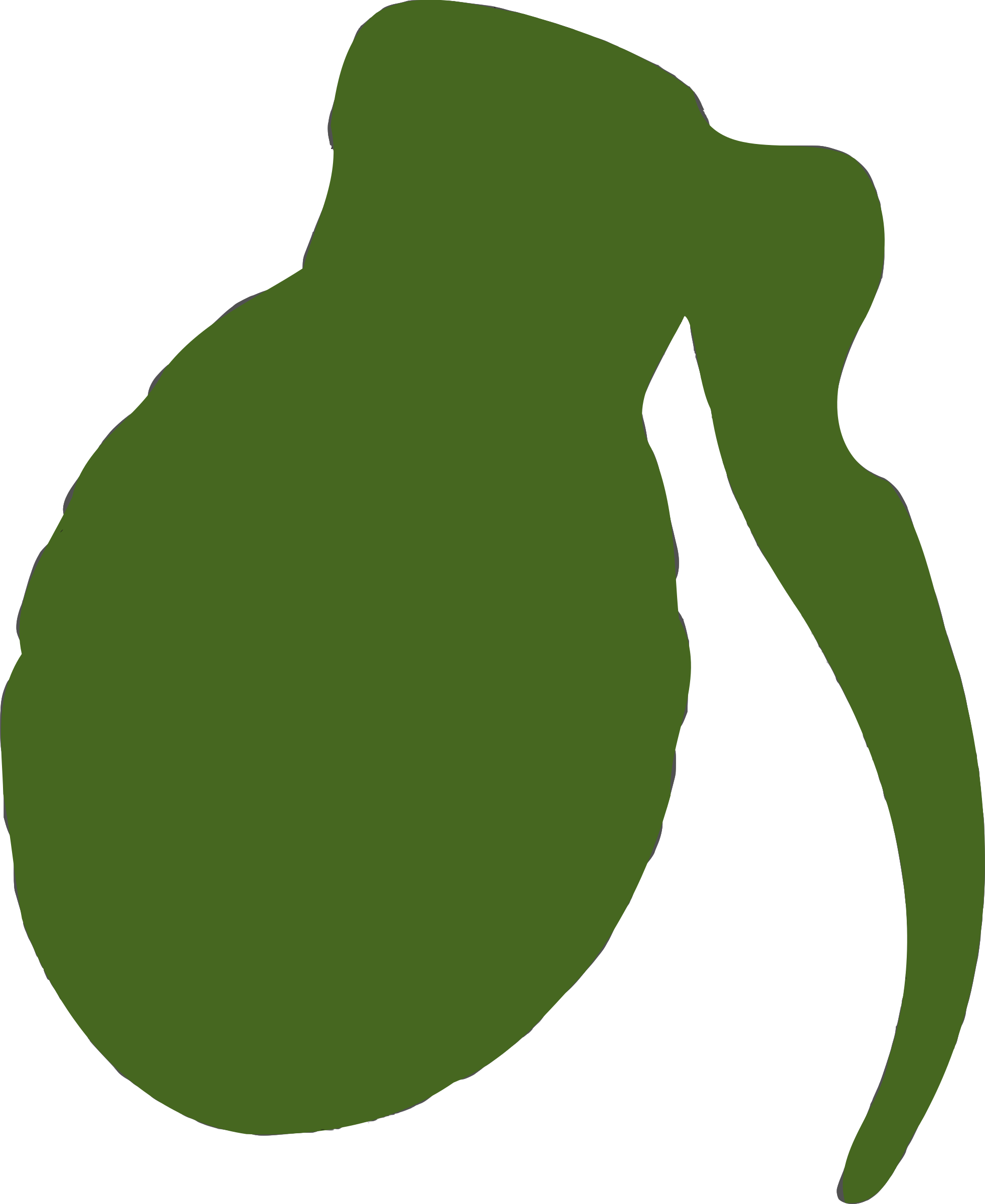 This Free Icons Png Design Of Silhouette Arme 01 (1964x2400), Png Download