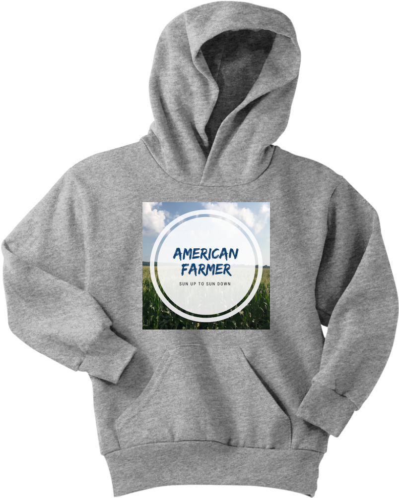 American Corn Field Youth Hoodie Athletic Heather - Michael Jackson Thriller Inspired Original Design (1024x1024), Png Download