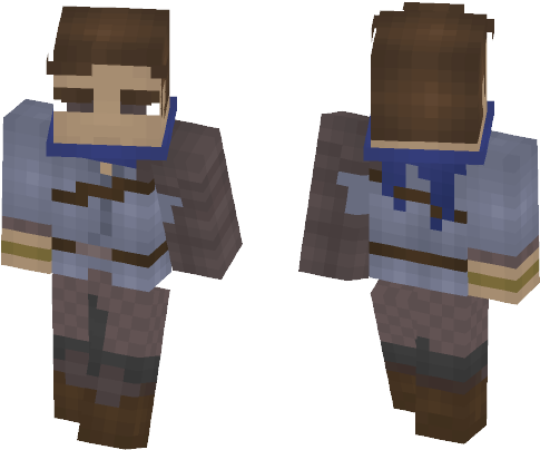 [lotc][x] Gangster Halfling - Lil Uzi Minecraft Skin (584x497), Png Download