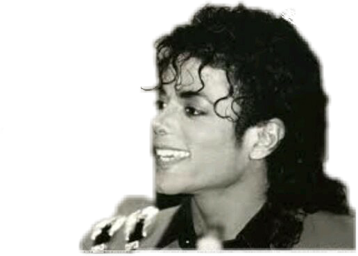 ¡echa Un Vistazo Al Sticker Que He Creado Con Picsart - Michael Jackson Cute Smile (516x369), Png Download