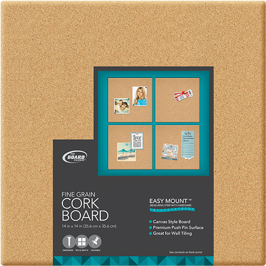 Ddy96 Package - Style Unframed Cork (brown) Tile - Pt - Ddy96 (pack (600x600), Png Download