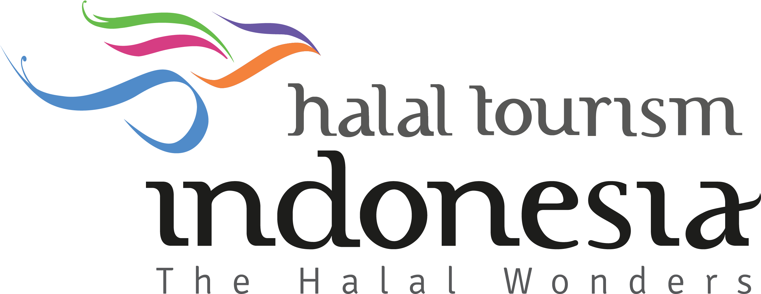 Logo Pariwisata Halal - Wonderful Indonesia Logo Vector (2953x1417), Png Download