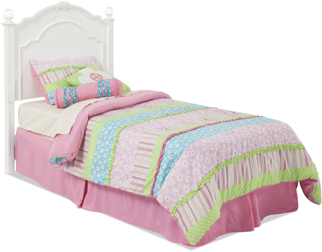 Madelyn Twin Headboard - Transparent Png Twin Bed (846x534), Png Download
