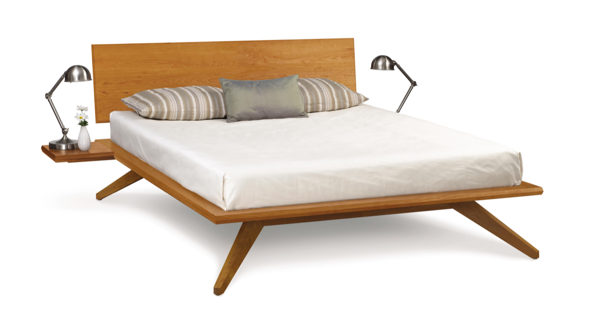 Astrid Bed With 1 Headboard Panel - Copeland Furniture Astrid Nightstand Finish: Natural (1200x1200), Png Download