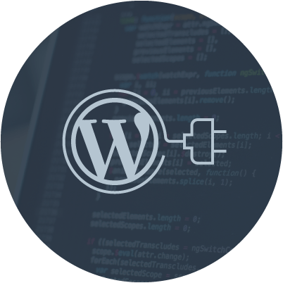 Wp Plugin Banner Circle - Wordpress (402x402), Png Download