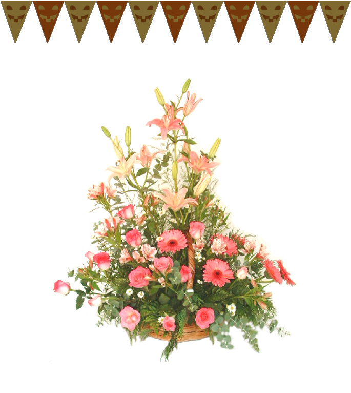 Mexico En Rosa - Floral Design (750x900), Png Download