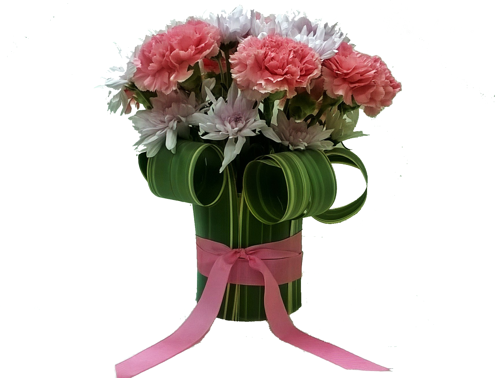 Arreglo Floral Con Hojas De Formio - Bouquet (1714x1311), Png Download