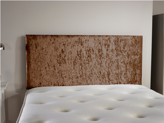 Valufurniture Doll Velvet Fabric Headboard - Truffle (542x542), Png Download
