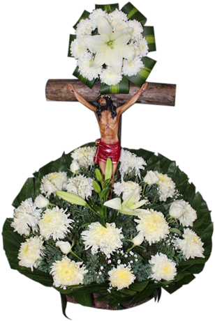 Expresar Las Condolencias Por Una Perdida Tan Grande, - Diseños De Coronas Funebres (500x500), Png Download