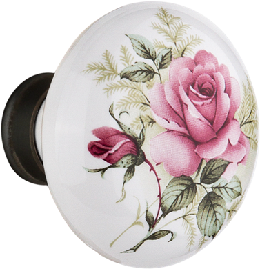 Vintage Porcelain Door Knob - Nostalgic Warehouse Classic Rosette With Porcelain (500x625), Png Download