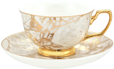 Crystalline Teaware White Celestite - Teacup (450x450), Png Download