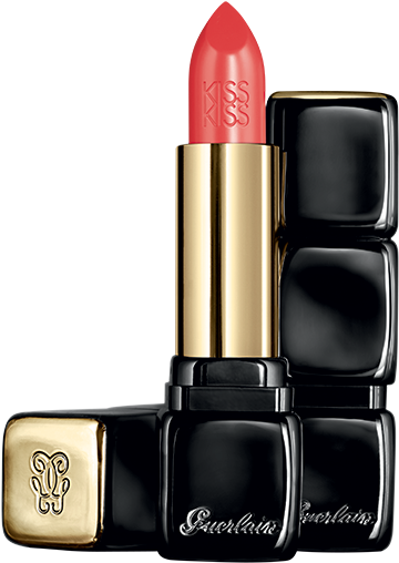 344 Sexy Coral - Guerlain Kiss Kiss Orange Peps (546x546), Png Download
