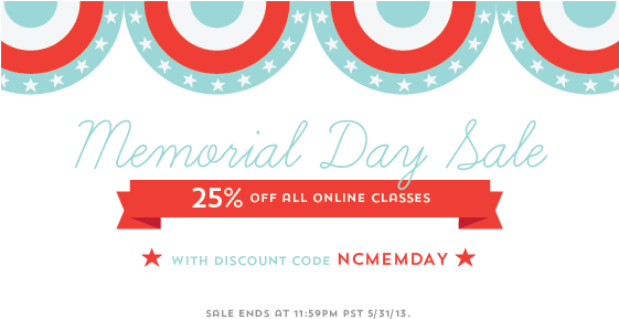 Nicole's Classes Memorial Day Sale - Sales (560x300), Png Download