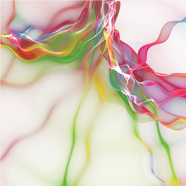 Fractal Art, Abstract Colorful Abstract Wave Pattern - Art (945x642), Png Download