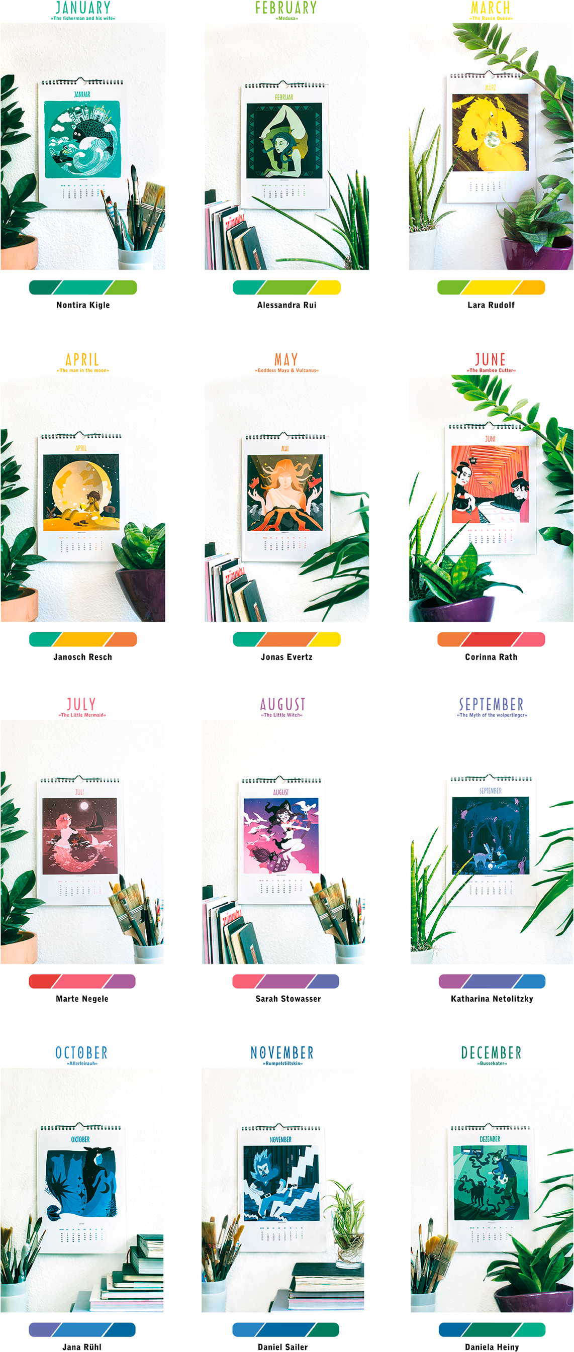 Calendario - Graphic Design (1200x2743), Png Download