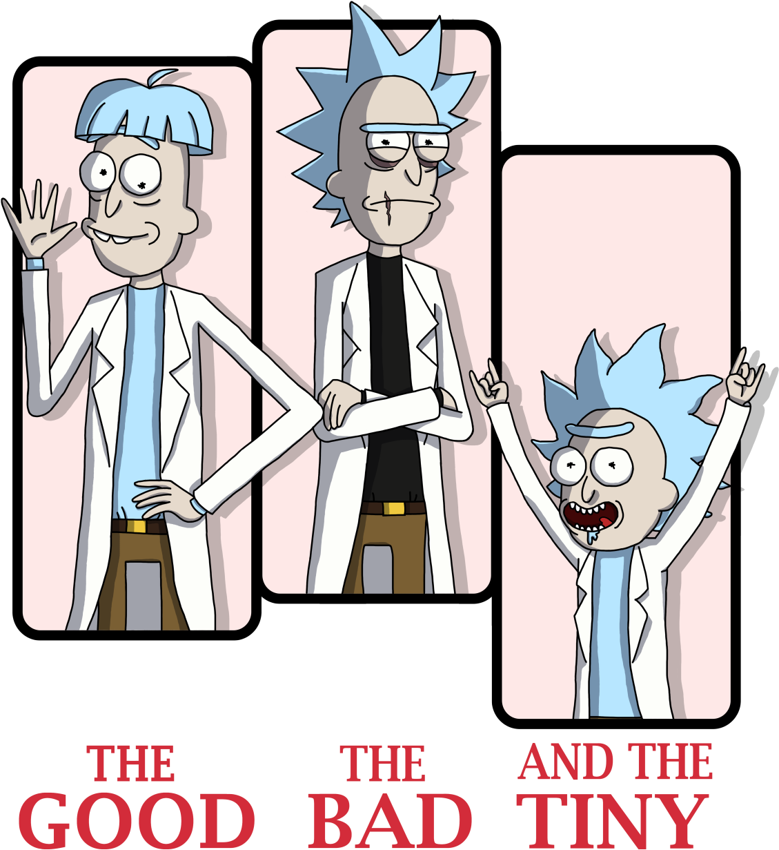The Good Rick - Rick And Morty (1280x1371), Png Download