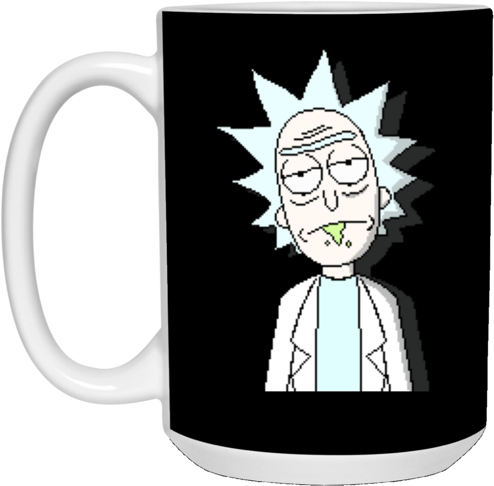 Rick And Morty Tiny Rick Mug Cup Gift - Sad Rick And Morty Quotes (1024x1024), Png Download