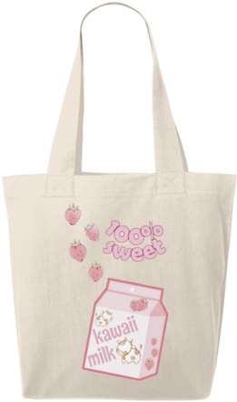 100% Sweet Tote Bag - Tote Bag (480x506), Png Download