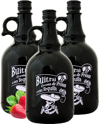 Crema De Fresas Con Tequila Buitral - Buitral Crema De Fresas Con Tequila Precio (469x480), Png Download