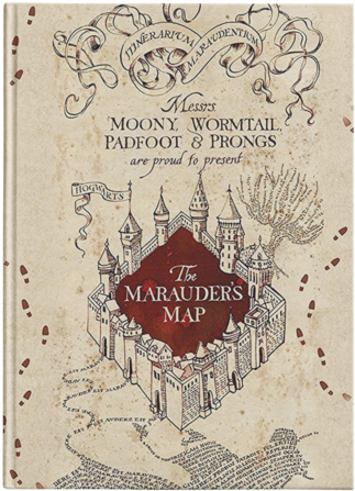 Harry Potter Marauder's Map Journal - Harry Potter Marauders Map Logo (480x480), Png Download