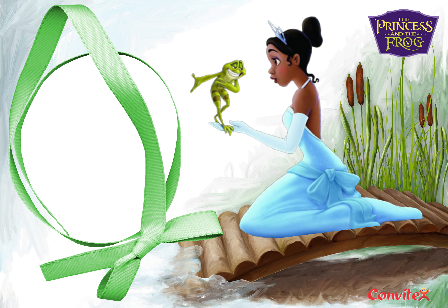 Esta - Princess And The Frog Movie Tiana Beaded Bookmark (1772x1218), Png Download
