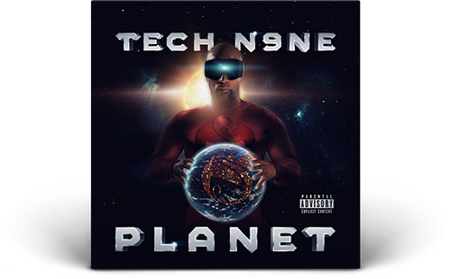 Tech N9ne - Planet - Tech N9ne Planet Album (500x310), Png Download