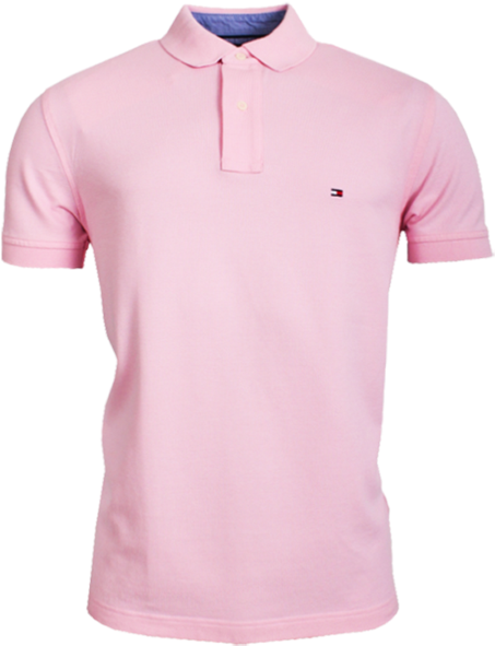 pink polo tommy hilfiger
