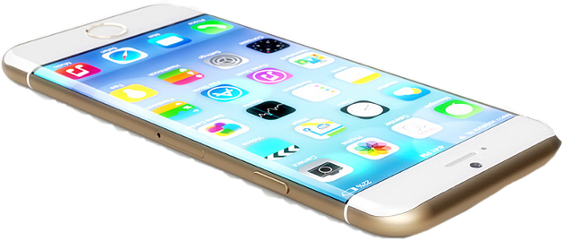 Cel Freetoedit - Iphone Style Android Phone (563x240), Png Download