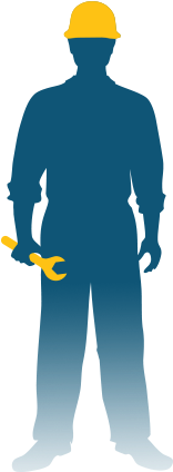 Site Supervision And Management - Construction Worker (330x423), Png Download