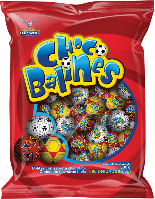 Choco Balines - Snack (591x785), Png Download