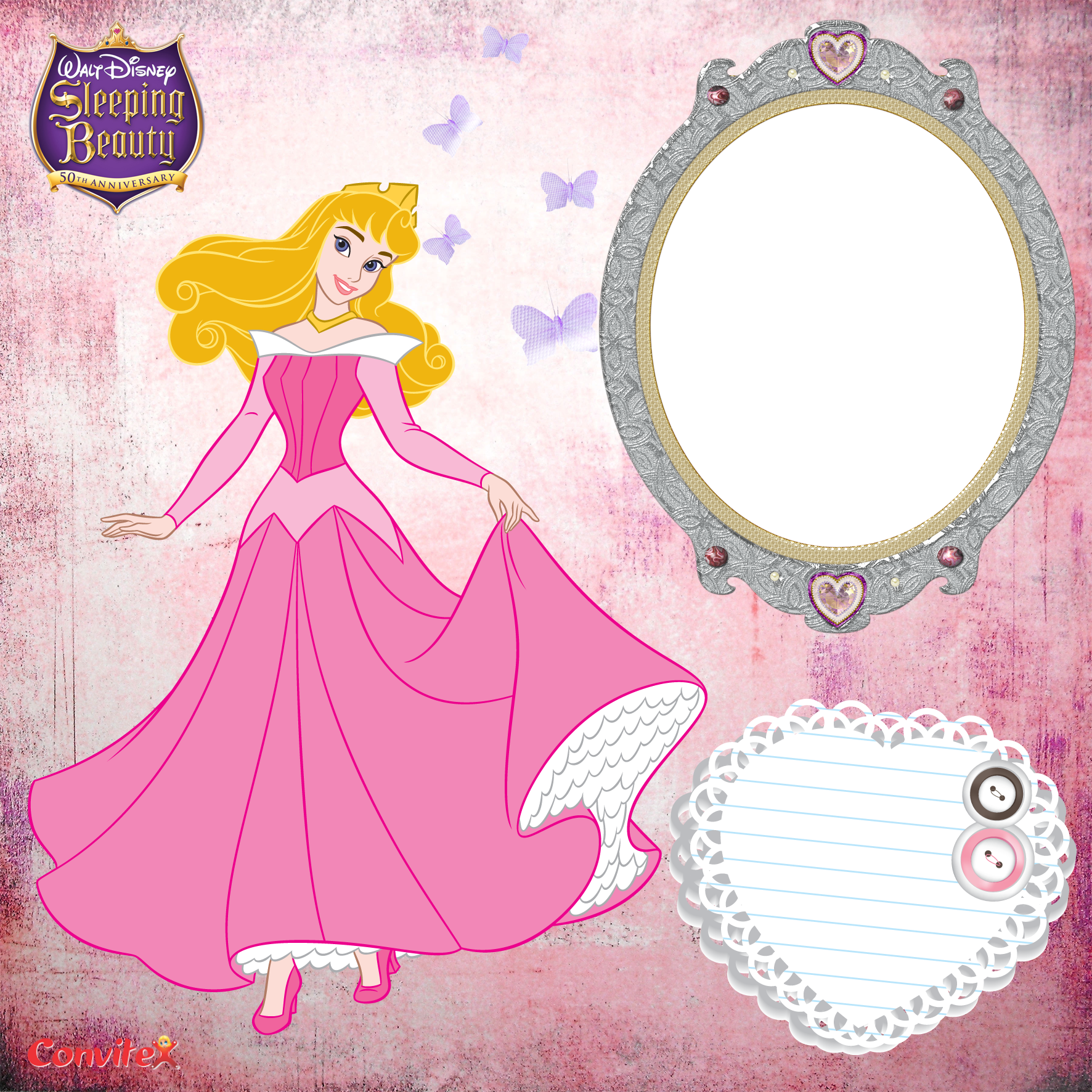 Esta - Disney Princess Aurora Wedding (1772x1772), Png Download