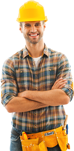 Construction Worker Images Png (500x500), Png Download