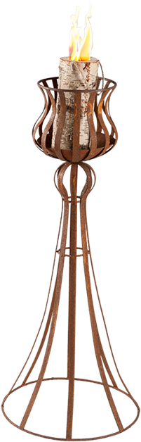 Wrought Iron Candle Holder H 90 Cm - Illustration (700x700), Png Download