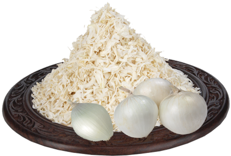 Dehydrated White Onion - White Onion (470x319), Png Download