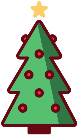 Christmas Tree Free Png Transparent Background Images - Christmas Tree Free Png (275x475), Png Download