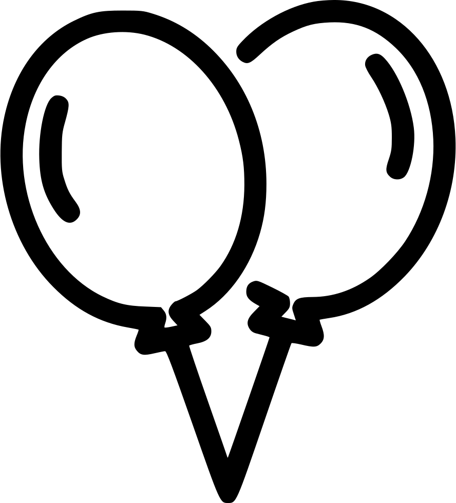 Ballons Fun Play Comments - Balloon (888x980), Png Download