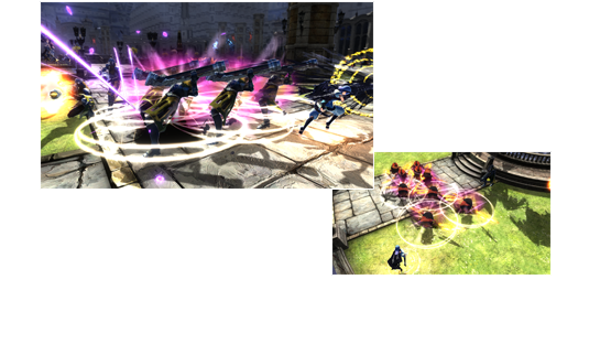 Use Aura To Unleash Special Attacks To Finish Off Enemies - Yard (570x340), Png Download