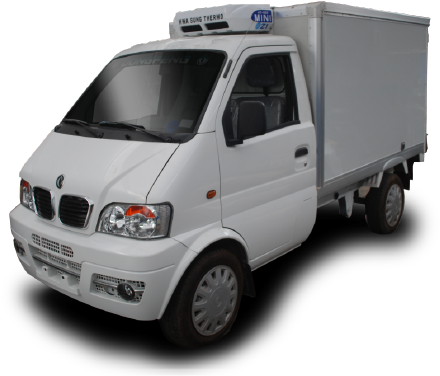 Camión Dong Feng Mini Truck Con Equipos De Frió Hwasung - Camion Con Refrigeracion (500x500), Png Download