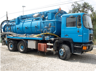 Camión Cisterna, Extractor De Fangos, Modelo Man - Camion Extractor De Fangos (429x322), Png Download