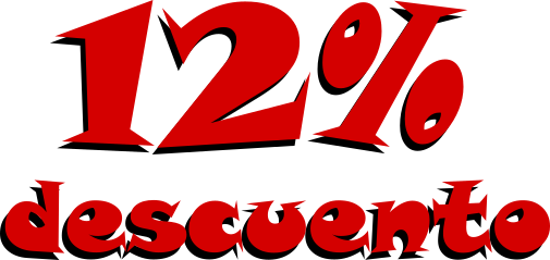 Disfruta S Un 12% De Descuento En Todos Los Artículos - 12% Descuento (505x239), Png Download