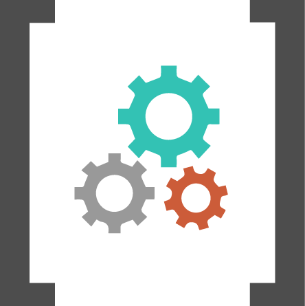 Productividad - Cogwheel Icon (444x445), Png Download