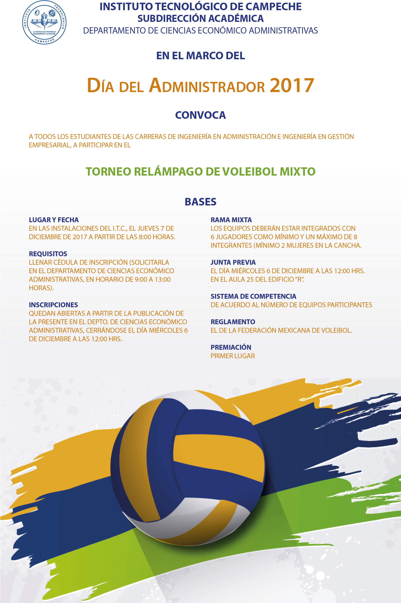 Cartel Torneo Relampago Voleibol - Мяч Волейбольный Вектор (1650x2550), Png Download