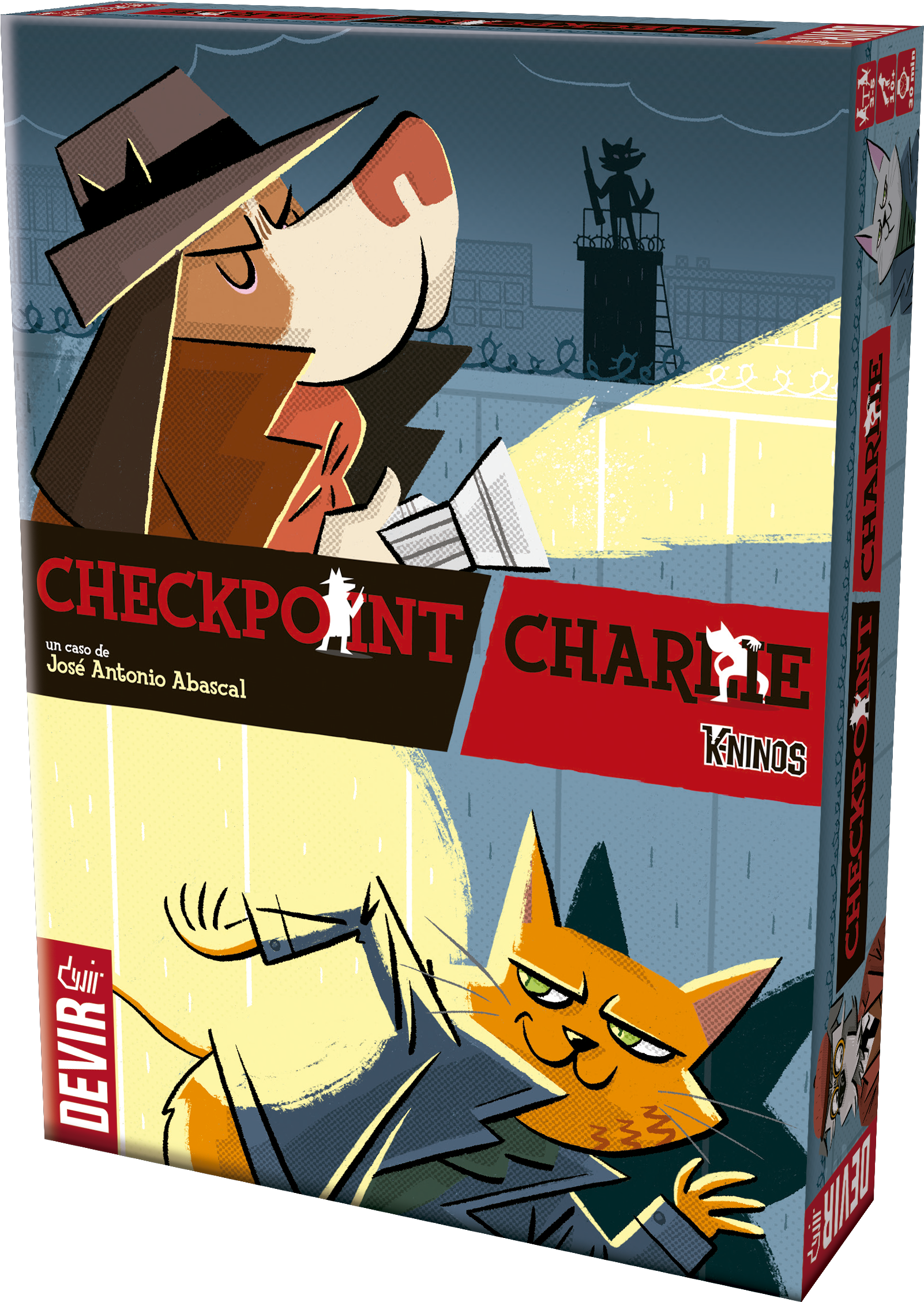 Checkpointcharlie Caja3d - Checkpoint Charlie Game Board (2362x2362), Png Download