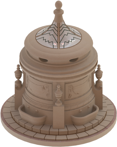 Church Bell (514x640), Png Download