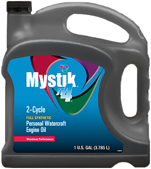 Mystik® Jt 4® Synthetic 2 Cycle Personal Watercraft - Mystik 2-cycle Premium Outboard Engine Oil (310x460), Png Download